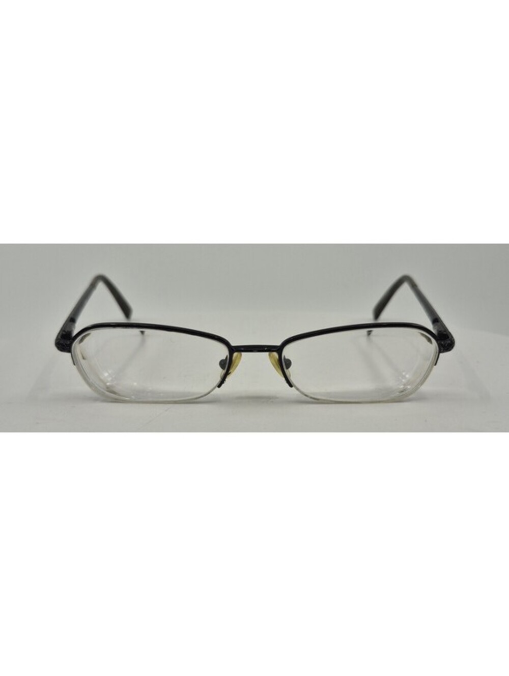 Tory Burch TY 1003 107 50-17-135 Black Metal Half Rim Eyeglasses Frame